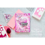 Simon Says Stamp! Simon Says Stamps Die and Stencil STYLIZED HEART set472sh | color-code:ALT1 Nina Trapani Adore You
