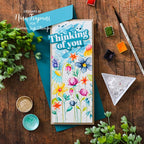 Simon Says Stamp! Simon Says Stamps and Dies XL GREETINGS 2 set402xl2 Thinking of You Card Nina-Marie Trapani | color-code:ALT1
