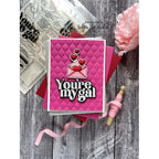 Simon Says Stamp! Simon Says Stamps and Dies YOU'RE MY GAL set593yg Hugs  Galentine's Day Card Sidnie des Jardins | color-code:ALT2