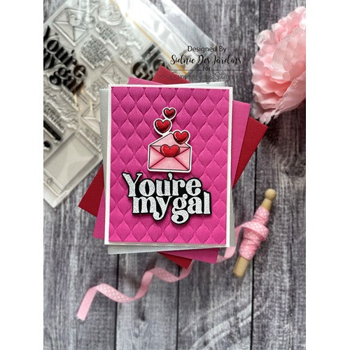 Simon Says Stamp! Simon Says Stamps and Dies YOU'RE MY GAL set593yg Hugs  Galentine's Day Card Sidnie des Jardins | color-code:ALT2