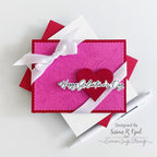 Simon Says Stamp! Simon Says Stamps and Dies YOU'RE MY GAL set593yg Hugs Galentine's Day Card Susan R. Opel