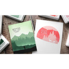 Simon Says Stamp! Simon Says Stamps and Stencils HOLIDAY HORIZON set587hh Holiday Sparkle Holiday Cards Kristina Werner | color-code:ALT01