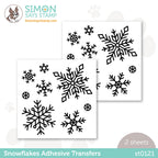 Simon Says Stamp Snowflakes Adhesive Transfers st0121