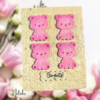 Simon Says Stamp Sparkler Scallop Frames Wafer Dies s1033 Always There Four Bears Card Natasha Polite