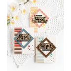 Simon Says Stamp Square Shaker Shapes Wafer Dies 1398sd Heart to Heart Masculine Birthday Card Set Heather Hoffman | color-code:ALT01