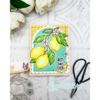 Simon Says Stamp Squeeze You Wafer Dies 1701sdc Every Happiness Davina Cantrell Best Day Ever Lemons Card