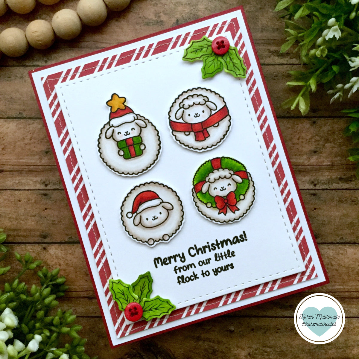 Simon Says Stamp Stamptember Stand-Alone Dies and Coordinating Sets I Want It All Holiday set1359sah Baa La La