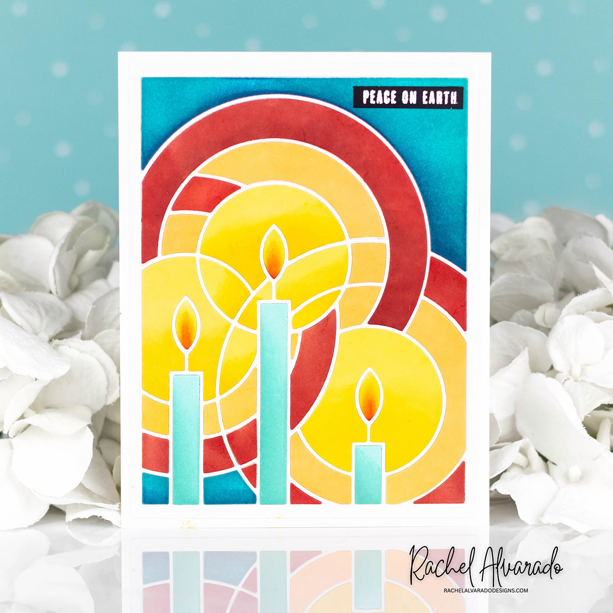 Simon Says Stamp Stamptember Stand-Alone Dies and Coordinating Sets I Want It All Holiday set1359sah Candle Cover