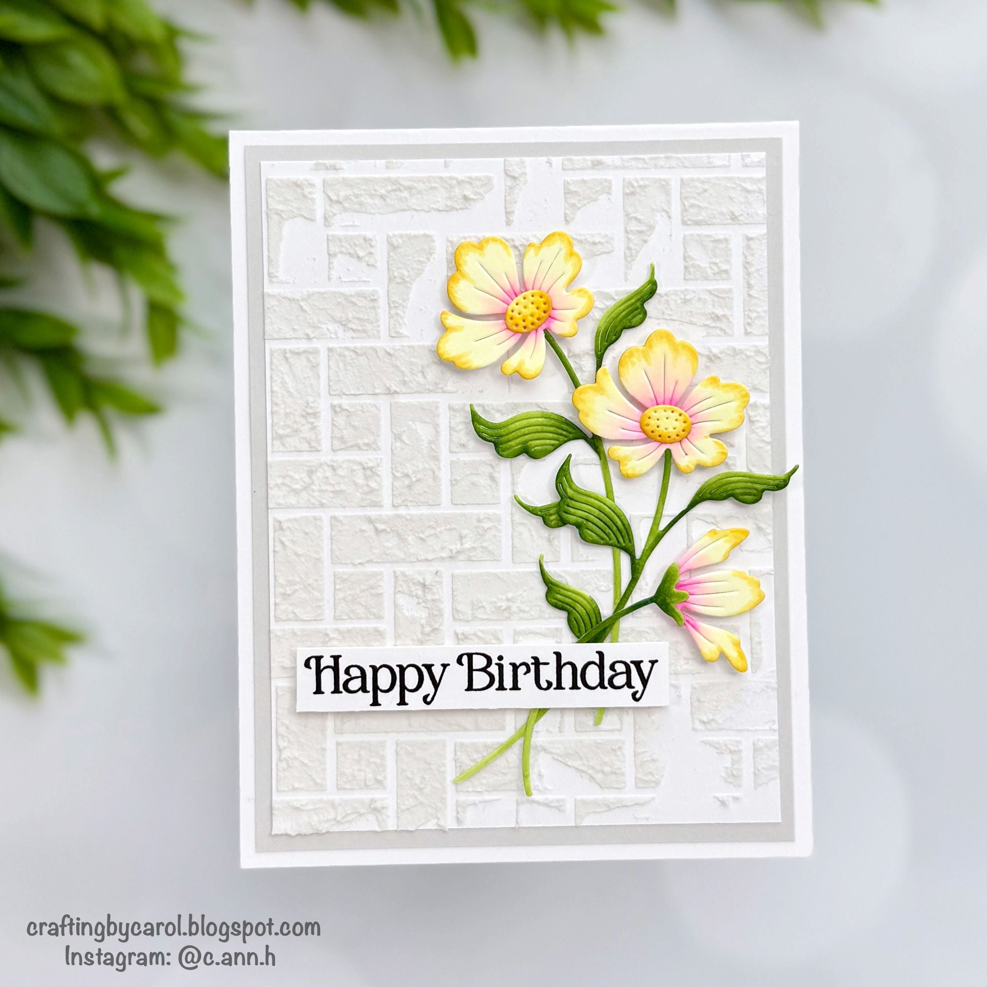 Simon Says Stamp Stencil Big BasketWeave 1129st In My Heart Birthday Card | color-code:ALT02