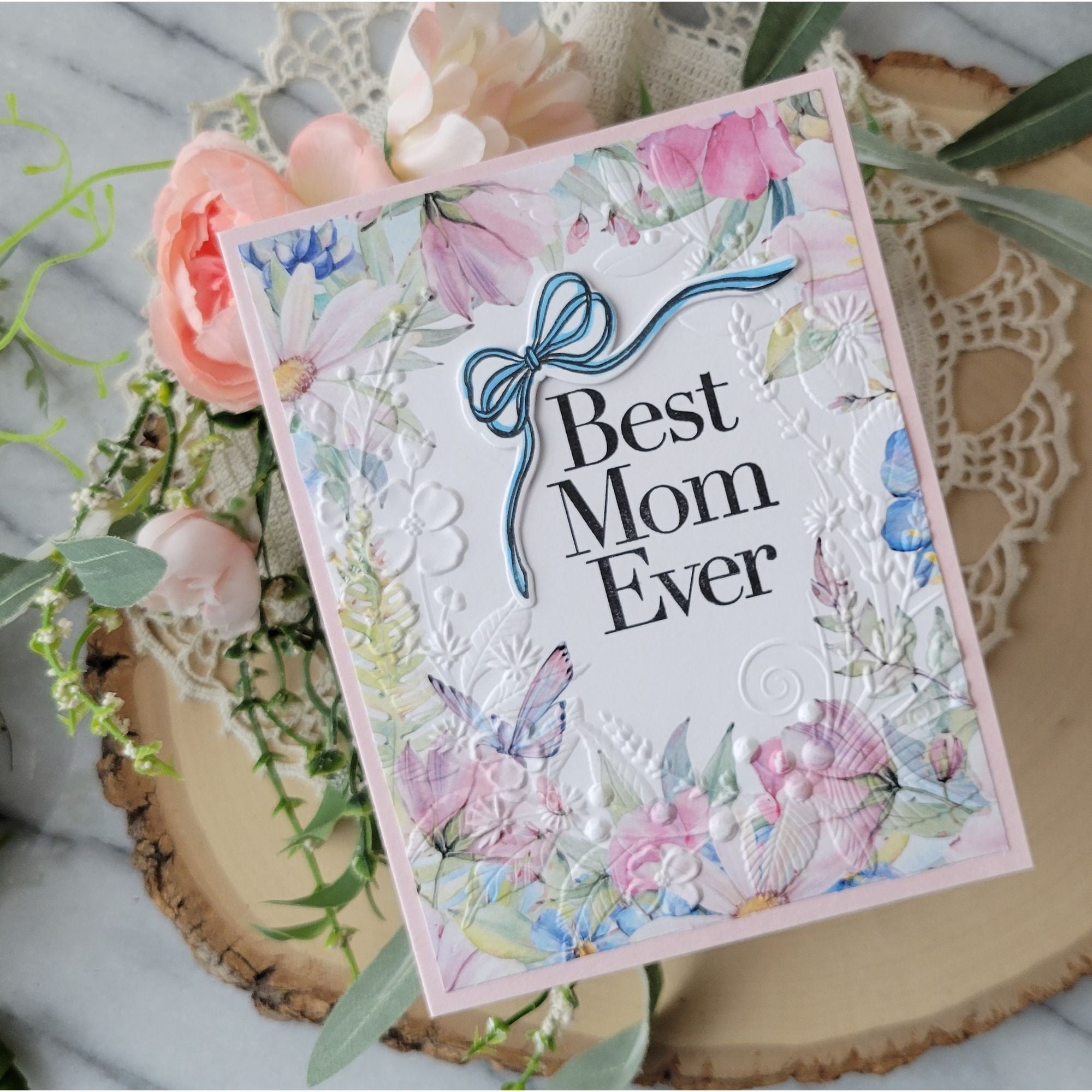 Simon Says Stamp Stencil Bows for Days 1119stc In My Heart Best Mom Ever Card | color-code:ALT04