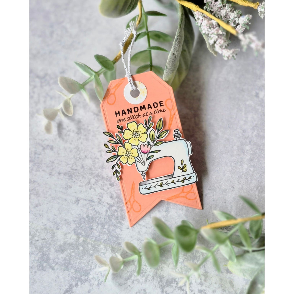 Simon Says Stamp Stitching Friends Wafer Dies 1689sdc Sending Cheer Anaelly Lopez Handmade Sewing Friend Tag