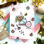 Simon Says Stamp Stitching Friends Wafer Dies 1689sdc Sending Cheer Bobbi Lemanski Handmade Sewing Friend Card