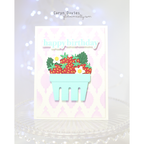 Simon Says Stamp Strawberry Pint Wafer Dies s1161 Always There Birthday Card Caryn Davies