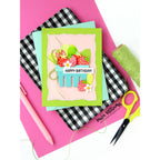 Simon Says Stamp Strawberry Pint Wafer Dies s1161 Always There Sweet Birthday Card Laura Williams | color-code:ALT07
