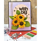 Simon Says Stamp Sunflower Basket Wafer Dies s1195 Stamptember Maggie Haas Wish Big Card 