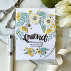 Simon Says Stamp Sunflower Meadow Wafer Dies 1670sdc Every Happiness Emily Midgett Quaint Floral Friend Card