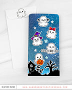 Simon Says Stamp Sweet Spirits Wafer Dies 1711sdc Ghost Halloween Card Heather Ruwe