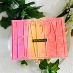 Simon Says Stamp Tall Happy Cover Wafer Die 1622md Shine On Happy Birthday Card Kailash Naidoo