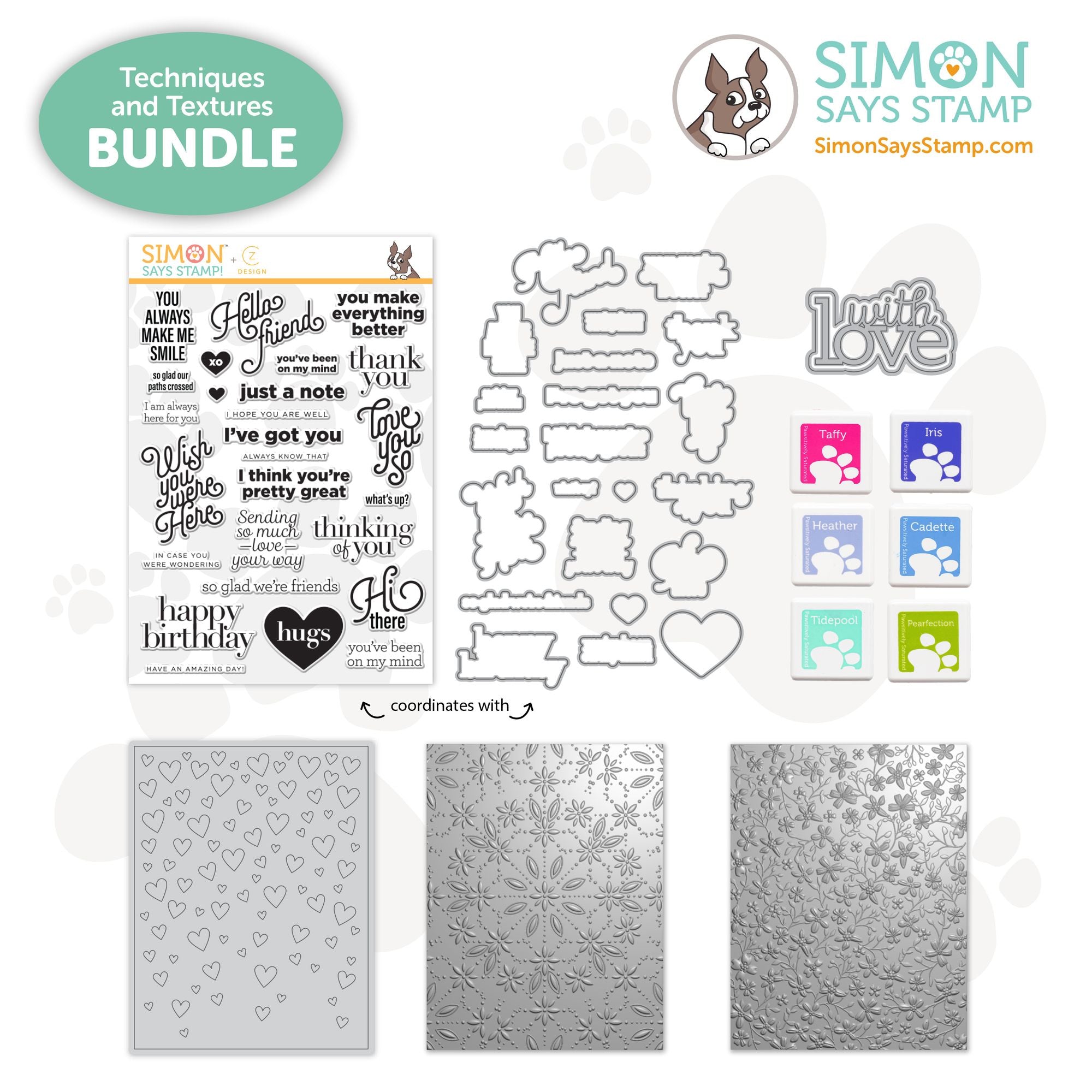 Simon Says Stamp Techniques and Textures Class Bundle
