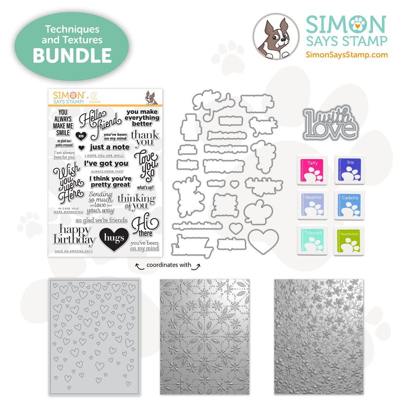 Simon Says Stamp Techniques and Textures Jennifer McGuire Stamps Dies
