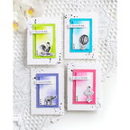 Simon Says Stamp Tiny Things Wafer Dies 164sss 4 Bar Bright Vintage Notecards Heather Hoffman | color-code:ALT05