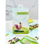 Simon Says Stamp Tiny Things Wafer Dies 164sss Natalia Alton Rooster Tag