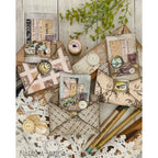 Simon Says Stamp Tiny Things Wafer Dies 164sss Natasha Vacca Notecard Envelopes