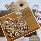 Simon Says Stamp To Friendship Wafer Dies 1692sdc Stamptember Keisha Charles Brown Flowers Friend Card