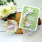 Simon Says Stamp Today and Every Day Wafer Dies 1621sdc Stamptember Amanda Wilcox Card and Tag Set