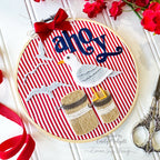 Simon Says Stamp Weathered Pilings Wafer Dies s1166 Shine On Seaside Ahoy Nautical Hoop Emily Midgett
