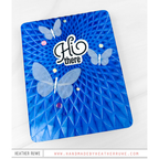 Simon Says Stamp Whirl Butterflies Wafer Dies s1109 Beautiful Moments Blue Hi Card Heather Ruwe | color-code:ALT07