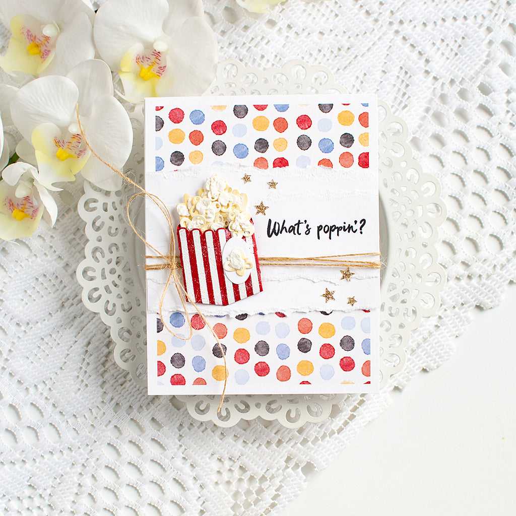 Simon Says Stamp White Heat and Fluff 10ml st0212 What's Poppin Card Heather Hoffman | color-code:ALT04