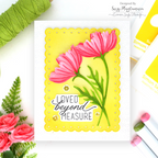 Simon Says Stamp Wishflower Stem Wafer Dies s1143 Every Happiness Suzy Plantamura Loved Beyond Measure Card