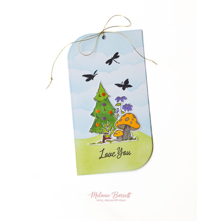 Simon Says Stamp Woodland Friends Wafer Dies 1570sdc Every Happiness Melanie Barrett Woodsy Love You Tag