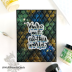 Simon Says Stamp You're Out Of This World Wafer Dies sssd112833 Out Of This World Friend Card Nicki Baxley | color-code:ALT03