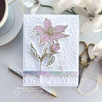 Simon Says Stamps And Dies Wild And Free Flowers set749wf Be Bold Hello Card Tina Smith | color-code:ALT03