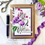 Simon Says Stamps And Dies Wild And Free Flowers set749wf Be Bold Thank You Card Emily Midgett | color-code:ALT07