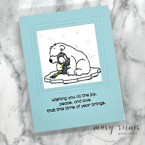 Simon Says Stamps And Dies Wintertime Critters set683wc Season Of Wonder Cute Christmas Card Mary Reiner | color-code:ALT01