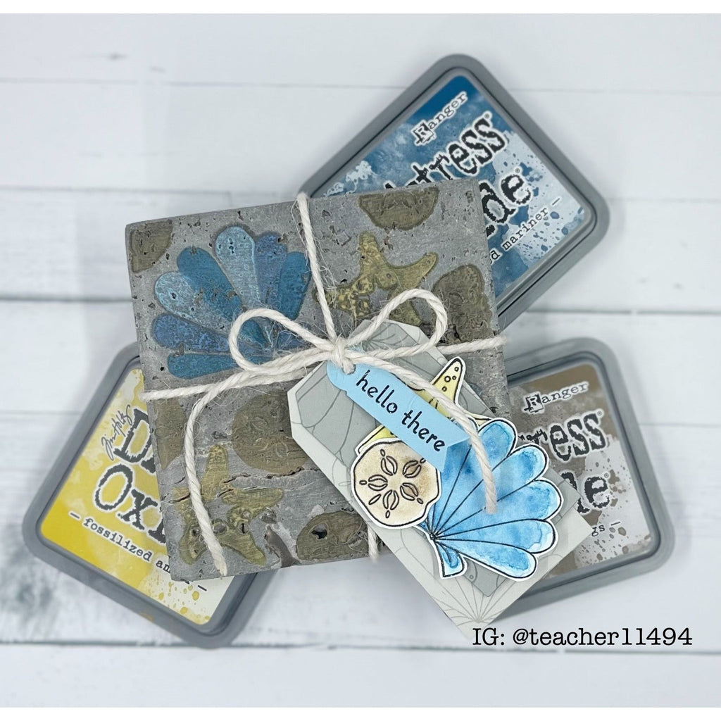 Simon Says Stamps Dies and Foil Cards Beachcombing set803bc Sunny Vibes Ocean Gift Maggie Haas