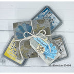 Simon Says Stamps Dies and Foil Cards Beachcombing set803bc Sunny Vibes Ocean Gift Maggie Haas