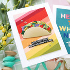 Simon Says Stamps Dies and Sentiment Strips Bundle Taco 'Bout It set774tb Celebrate Friend Card Laura Bassen | color-code:ALT02