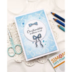 Simon Says Stamps Dies and Stencil Bows For Days set1193bd In My Heart Friend Card