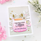 Simon Says Stamps Dies and Stencil Coffee Time set839ct Stamptember Coffee Card Anne Fiene