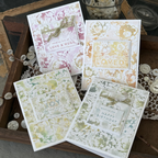 Simon Says Stamps Dies and Stencils Beautiful Flowers set1273bf Shine On Soft Floral Card Set Stacy Hutchinson | color-code:ALT03