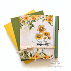 Simon Says Stamps Dies and Stencils Butterfly Blossoms set942bb Rain or Shine Sympathy Card Susan R. Opel