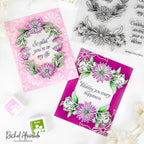 Simon Says Stamps Dies and Stencils Daisy Frame set1296df Every Happiness Rachel Alvarado Pink Cards