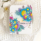 Simon Says Stamps Dies and Stencils Mandala Blossoms set965mb You Are My Favorite Thinking of You Card | color-code:ALT03 Heather Hoffman Split Floral