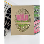 Simon Says Stamps Dies and Stencils Mod Plants set947mp Rain or Shine You Make Me Smile Card Kristin Sluhan Shaker