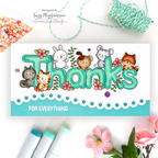 Simon Says Stamps Dies and Stencils Thanks Always set979ta Thanks Card | color-code:ALT04 Suzy Plantamura Aqua Scallop