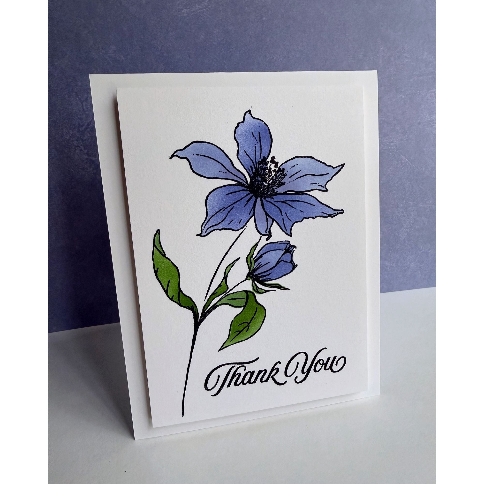 Simon Says Stamps Dies and Stencils Wild and Free Flowers set1228wf Always There Thank You Card Lisa Addesa | color-code:ALT03